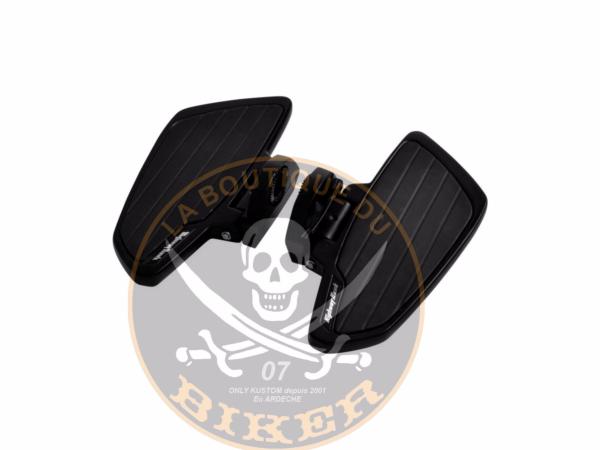 MARCHE-PIEDS PASSAGER KAWASAKI VN1500 CLASSIC SMOOTH NOIR..H734-750B Highway Hawk Floorboard Set for passenger "Smooth" - Kawasaki VN 900 - VN 1500 - VN 1600 - VN 1700  - VN 2000