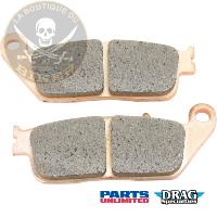PLAQUETTES DE FREIN INDIAN CHIEF / CHIEFTAIN / ROADMASTER ARRIERE METAL FRITTE...PE17211948 DRAG SPECIALTIES BRAKE PAD SINTERED FAD196HH