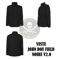 VESTE TAILLE 4XL... VESTE JOHN DOE FIELD NOIRE V2.0...LA BOUTIQUE DU BIKER