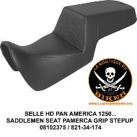 SELLE HD PAN AMERICA 1250...SADDLEMEN SEAT PANAMERICA GRIP STEPUP 08102375 / 821-34-174