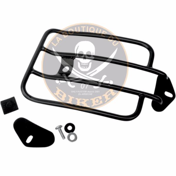 PORTE PAQUET HARLEY DAVIDSON SPORTSTER 2004-2020 NOIR 6"...PE15100112 MOTHERWELL RACK LUGGAGE SOLO XL BL 15100112 / MWL-216-MB