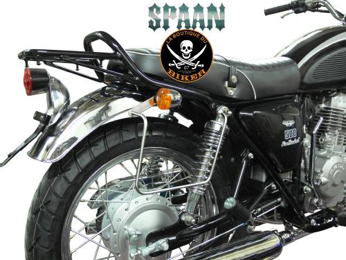 SUPPORTS SACOCHES MASH 400 / 500...SP1168CH CHROME...LA BOUTIQUE DU BIKER