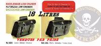 SACOCHES CAVALIERES CLOUS 18 LITRES...SP392...SPAAN LA BOUTIQUE DU BIKER