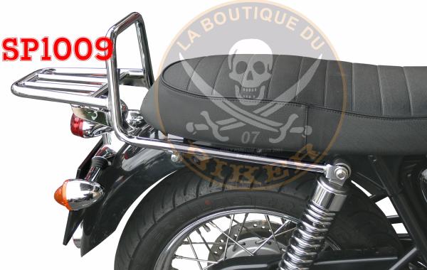 PORTE PAQUET TRIUMPH BONNEVILLE CHROME...SP1009 CHROME LA BOUTIQUE DU BIKER