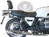 SISSI-BAR MOTO GUZZI V7...HAUTEUR 35cm SANS PORTE PAQUET...SP1024NE NOIR  LA BOUTIQUE DU BIKER