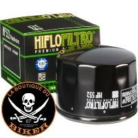 FILTRE A HUILE MOTO GUZZI...PE HF552 NOIR... HIFLOFILTRO FLTR OIL MOTO GUZZI HF552 07120136 / HF552 LA BOUTIQUE DU BIKER