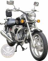 KIT CHAINE DAELIM VT125 ...14/42 CHAINE 428...LA BOUTIQUE DU BIKER