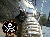 SISSY BAR YAMAHA 535 VIRAGO 1999-2003...HAUTEUR 26cm AVEC PORTE PAQUET...SP389BNE NOIR  #LABOUTIQUEDUBIKER