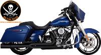 POTS HARLEY FLHT/FLHTX/ FLTRX/FLTRU/FLTRK/FLHX/FLHR 2017-2023...VANCE + HINES EXHAUST PRO-P.BLACK.17+ FL 18002572 / 47383 #LABOUTIQUEDUBIKER