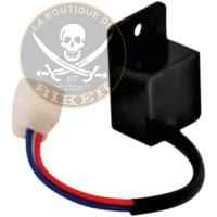 CENTRALE CLIGNOTANT POUR LED 2 ou 3 BROCHES...PE20500070 CUSTOM DYNAMICS ELECTRONIC LED FLASHER RELAY 20500070 / EDFR