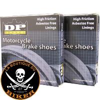 MACHOIRE DE FREIN POUR SUZUKI VL 125 INTRUDER...DP9112 DP BRAKES BRAKE SHOE, MX FRT/REAR...LA BOUTIQUE DU BIKER