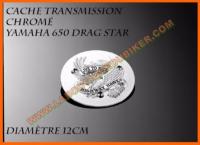 CACHE CHROMé TRANSMISSION LIVE TO RIDE DIAMETRE 124mm EN PROMO 