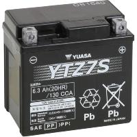 BATTERIE POUR HONDA...YTZ7S...BATTERY YTZ® 12V 111,76 MM X 70 MM X 104,14 MM LEAD ACID MAINTENANCE FREE REPLACEMENT BLACK