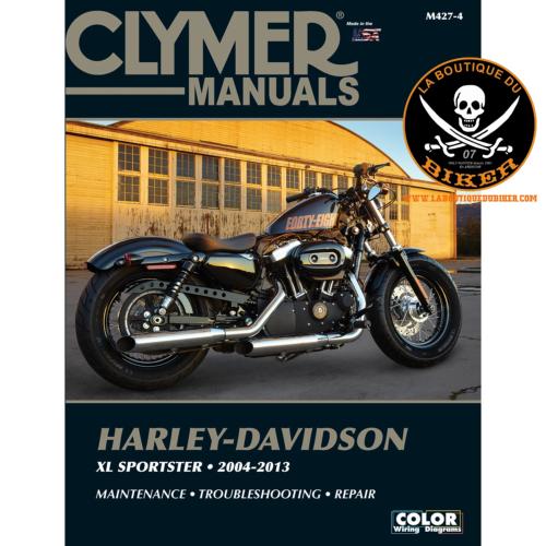 MANUEL D'UTILISATION EN ANGLAIS HD SPORTSTER 2004-2013...PE42010397 CLYMER MANUAL HARLEY DAVIDSON XL 04-13  #LABOUTIQUEDUBIKER