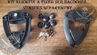 SUPPORTS SACOCHES BMW R18...KLICKFIX CHROME...SP1715 Supports De Sacoches Latérales BMW R18 (2020 - …) Klick Fix...LA BOUTIQUE DU BIKER