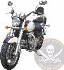 SISSI-BAR HYOSUNG 125 AQUILA JUSQU'A 2006...HAUTEUR 35cm AVEC PORTE PAQUET...SP610 CHROME  #LABOUTIQUEDUBIKER