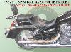 SISSI-BAR HONDA VT750 SHADOW  C4/C5/C6/C7/C8...HAUTEUR 35cm AVEC PORTE PAQUET...SP572NE NOIR  #LABOUTIQUEDUBIKER