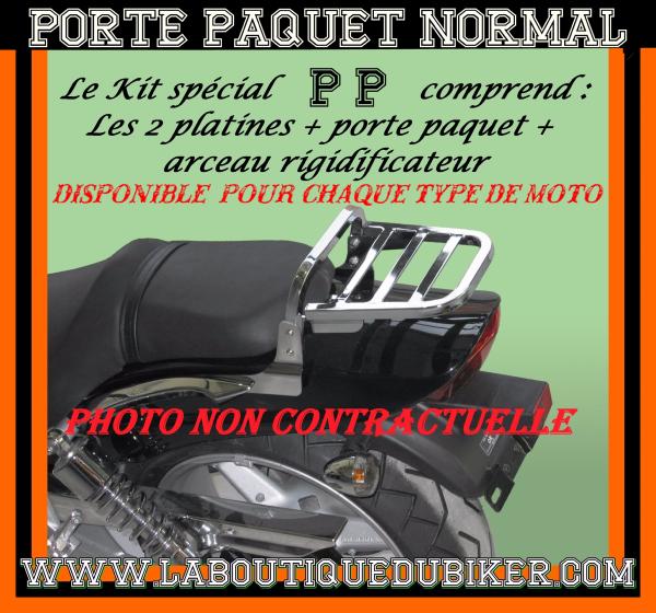 PORTE PAQUET HONDA VT125 SHADOW...SP601 SPAAN LA BOUTIQUE DU BIKER 