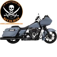 POTS HARLEY TOURING 1995-2016 VANCE & HINES EXHAUST NEW TORQUER 450 NOIR...VH46673