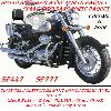 BARRE de PROTECTION MOTEUR SUZUKI C800 B INTRUDER...SP777ND-NE NOIR...LA BOUTIQUE DU BIKER