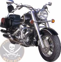 BARRE DE PROTECTION MOTEUR YAMAHA 1600 WILD STAR...SP483 SPAAN LA BOUTIQUE DU BIKER