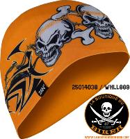BONNET ZAN HEADGEAR BEANIE SPFLX ORG TRBL SKL 25014036 / WHLL669...PE25014036...LA BOUTIQUE DU BIKER
