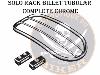 PORTE PAQUET TRIUMPH 1600 THUNDERBIRD SOLO RACK TUBULAR COMPLETE CHROME.H666-0131 Highway Hawk Solo rack "Tubular" chrome - complete with brackets for Triumph THUNDERBIRD 1600A '09 -14