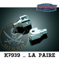 ADAPTATEUR CONDUCTEUR POUR CALE PIED KURYAKYN SUZUKI M1800...K7939 KURYAKYN TAPERED PEG ADAPTERS FOR SUZUKI CHROME