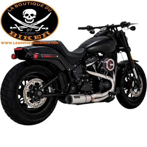POTS HARLEY FLDE/FLHC/FLHCS/FLSB/FLSL/FXFB/FXFBS/FXLR   VANCE & HINES ECHAPPEMENT 2-1 SS HO M8 ST...VH27631 #LABOUTIQUEDUBIKER