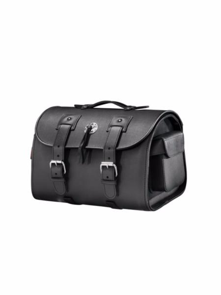 ROULEAU POUR SISSI-BAR CLASSIC CUIR...H02-2650 Highway Hawk Suitcase "Orlando" (1Stück) in black real leather H = 24cm L = 40cm D = 28cm...LA BOUTIQUE DU BIKER