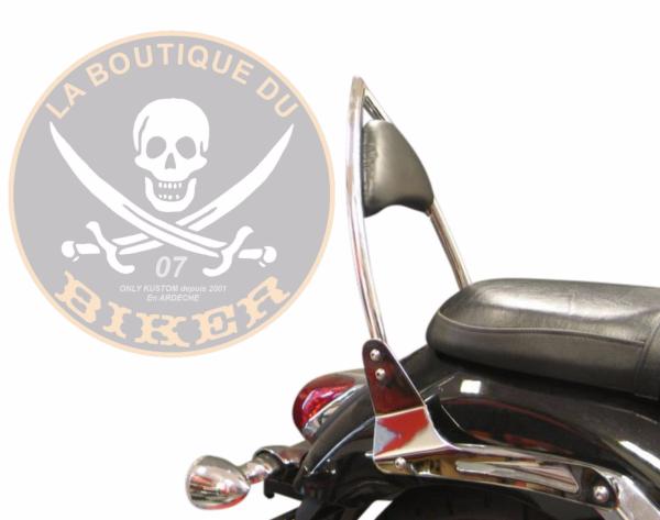 SISSY BAR YAMAHA 950A MIDNIGHT STAR SANS PORTE PAQUET ARCH...H522-3049 Highway Hawk Sissy Bar "Arch" for Yamaha XVS 950 A Midnight Star average height from fender 400 mm high in chrome - complete