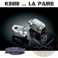 ADAPTATEUR PASSAGER POUR MARCHE PIED KURYAKYN SUZUKI VL1500 LC INTRUDER ...K8818 KURYAKYN MOUNT PEG RR HON YAM SUZ 16200670 / 8818...LABOUTIQUEDUBIKER