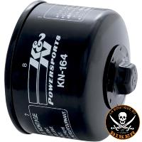 FILTRE A HUILE BMW...KN-164 NOIR...K + N OIL FILTER BMW 07120104 / KN-164 LA BOUTIQUE DU BIKER