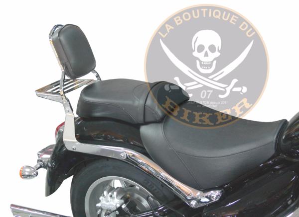 SISSI-BAR SUZUKI C1800 + C1800 R...HAUTEUR 35cm AVEC PORTE PAQUET...SP785NE NOIR  LA BOUTIQUE DU BIKER