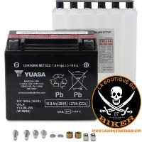 BATTERIE POUR BUELL...YTX20L-BS...YUASA BATTERY-MNT FREE.93 LITER YTX20LBS / YTX20L-BS(CP)