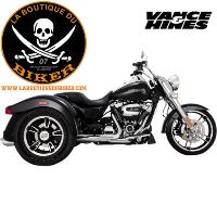 POTS HARLEY FLRT TRIKE 2017-2022 VANCE & HICES MUFFLER TRIKE DELUXE CHROME...VH16796 VANCE + HINES MUFFLER TS 17-19 FLRT 18011232 / 16796