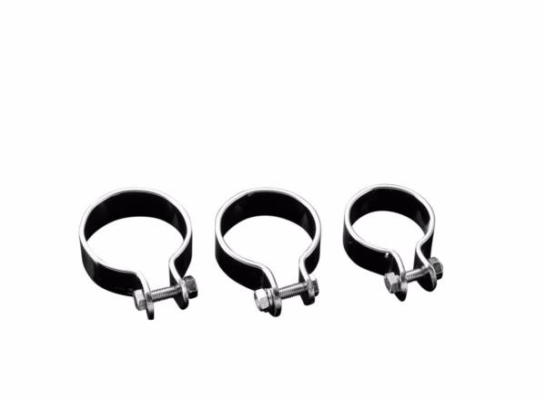 COLLIER D'ECHAPEMENT DIAMETRE 54mm...H65-553 Highway Hawk Motorcycle Clamp 54 mm Exhaust clamp pipe connector steel chromed 1 piece...LA BOUTIQUE DU BIKER