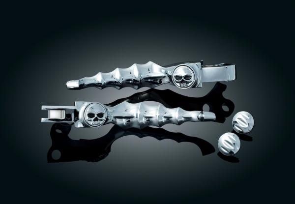 LEVIER HONDA KURYAKYN ZOMBIE HONDA + FURY...K7411 KURYAKYN LEVERS ZOMBIE HONDA 06100623 / 7411...LA BOUTIQUE DU BIKER