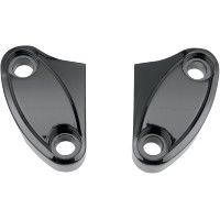 RISER COLLIERS COUVRE RISER NOIR...PE06030262 DRAG SPECIALTIES HANDLEBAR TOP CLAMP 2-PIECE BLACK 06030262 / 57-6029AB