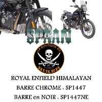 BARRE de PROTECTION MOTEUR ROYAL ENFIELD HIMALAYAN NOIR...SP1447NE SPAAN-LABOUTIQUEDUBIKER