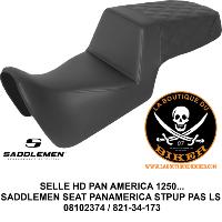 SELLE HD PAN AMERICA 1250...SADDLEMEN SEAT PANAMERICA STPUP PAS LS 08102374 / 821-34-173