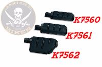 CALE-PIEDS HD KURYAKYN TRIDENT ISO®-PEGS DUALLY NOIR...K7462 KURYAKYN PEG TRIDENT DUALLY BLK 16201080 / 7562