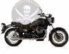 SISSI-BAR MOTO GUZZI CALIFORNIA STONE...HAUTEUR 35cm SANS PORTE PAQUET..SP1002NE NOIR  #LABOUTIQUEDUBIKER 