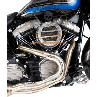 POTS HARLEY FLDE/FLHC/FLHCS/FLSB/FLSL/FXFB/FXFBS/FXLR  Vance & Hines EXHAUST 2-1 SS BR HO M8 18002577 / 27331 #LABOUTIQUEDUBIKER