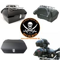 TOP CASE 48 Litres VR01-001...Top Case 48 Litres Noir Brillant SPAAN-LA BOUTIQUE DU BIKER