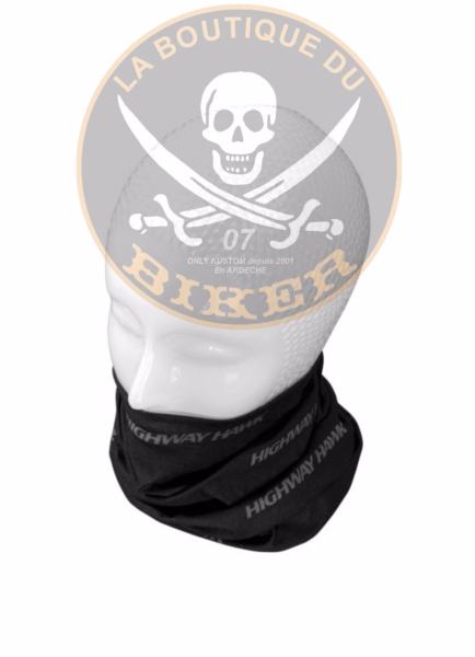 TOUR DE COU TISSU...H02-631 Highway Hawk Motorcycle Biker Sleeve cloth "Highway Hawk grey"...LA BOUTIQUE DU BIKER