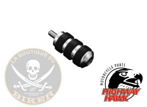 EMBOUT DE SELECTEUR HARLEY DAVIDSON...DS253510 / H73-227 Highway Hawk Brake Peg or Shift Peg (1 Pcs) "Comfort" 5/16" UNF chrome