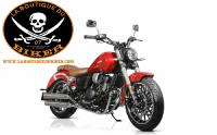 SISSY BAR BENDA Eagle 125 / 400...HAUTEUR 35cm SANS PORTE PAQUET...SP1722 CHROME...LABOUTIQUEDUBIKER