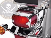 CACHE FEU ARRIERE SUZUKI VL1500 LC INTRUDER...H663-112 Highway Hawk Taillight Covers for Suzuki VL 800 Volusia - VL 1500 Intruder chrome