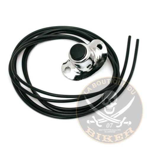 CONTACTEUR POUR GUIDON CHROME...MCS512810 EARLY STYLE H/B SWITCH, START/HORN